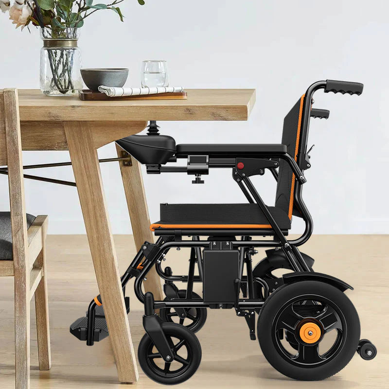 Foldable Intelligent Portable Power Electric Wheelchairs for Adults Seniors With 2 Batteries