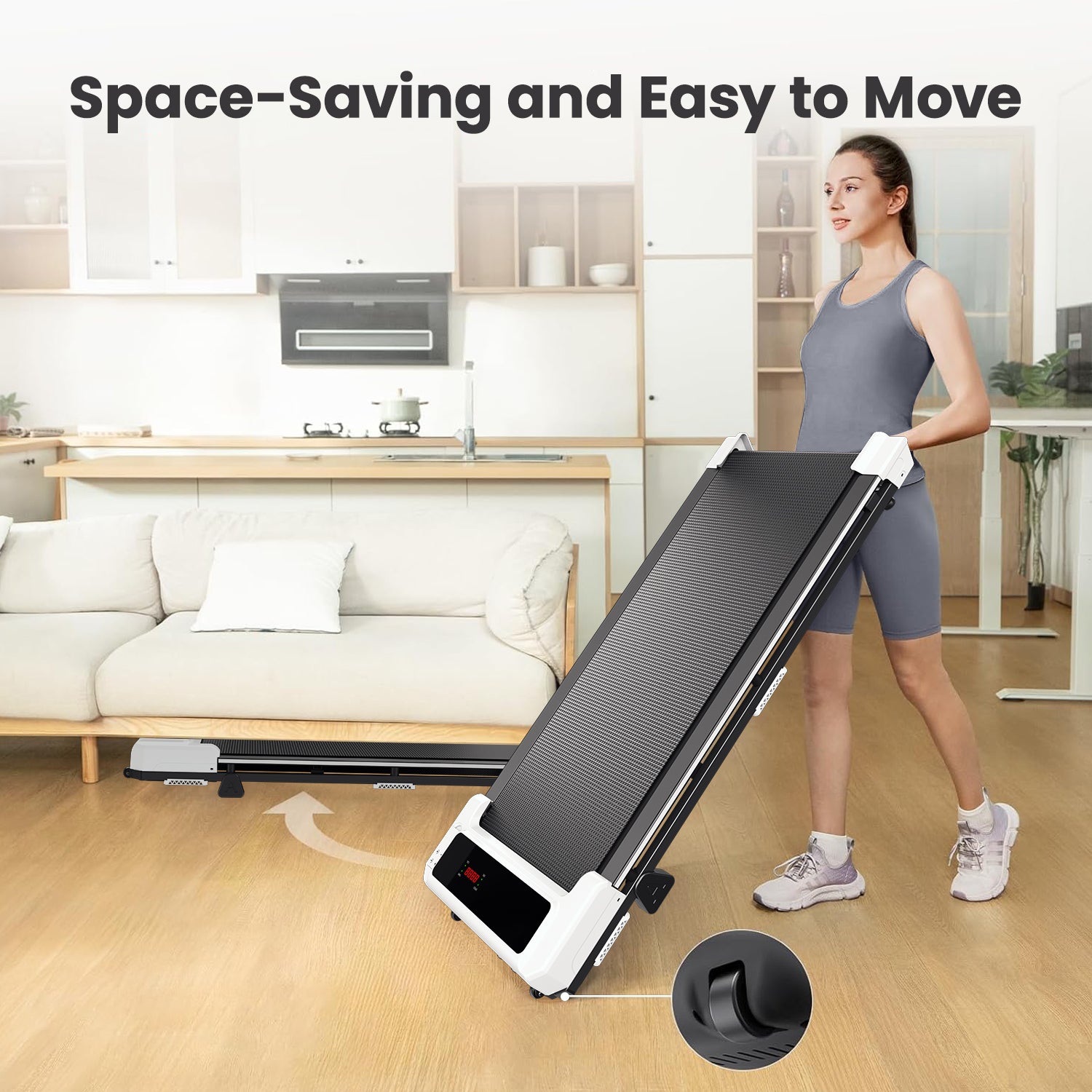 AIRHOT TM200YS Under Desk Treadmill