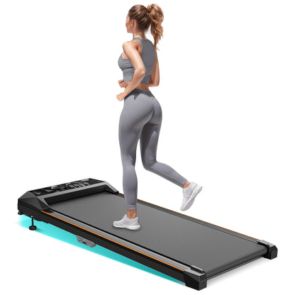 Deer Run 300 Pound Weight Capacity Treadmill Foldable Under Desk
