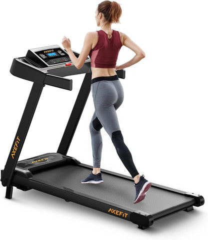Treadmill with Incline, 265 LBS Capacity Portable Incline Treadmill, Folding Treadmills for Home, 2.5HP Low-Noise Treadmills LED Display for Walking Jogging Running