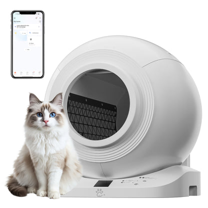 Cat Litter Box Liner Self Cleaning, Extra Thick Waste Bag for Q-clean Cat Litter Box, Heavy Duty and Odor Prevent