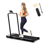 AIRHOT TM401 Under Desk Treadmill, Walking Pad 2 in 1 Folding Treadmill