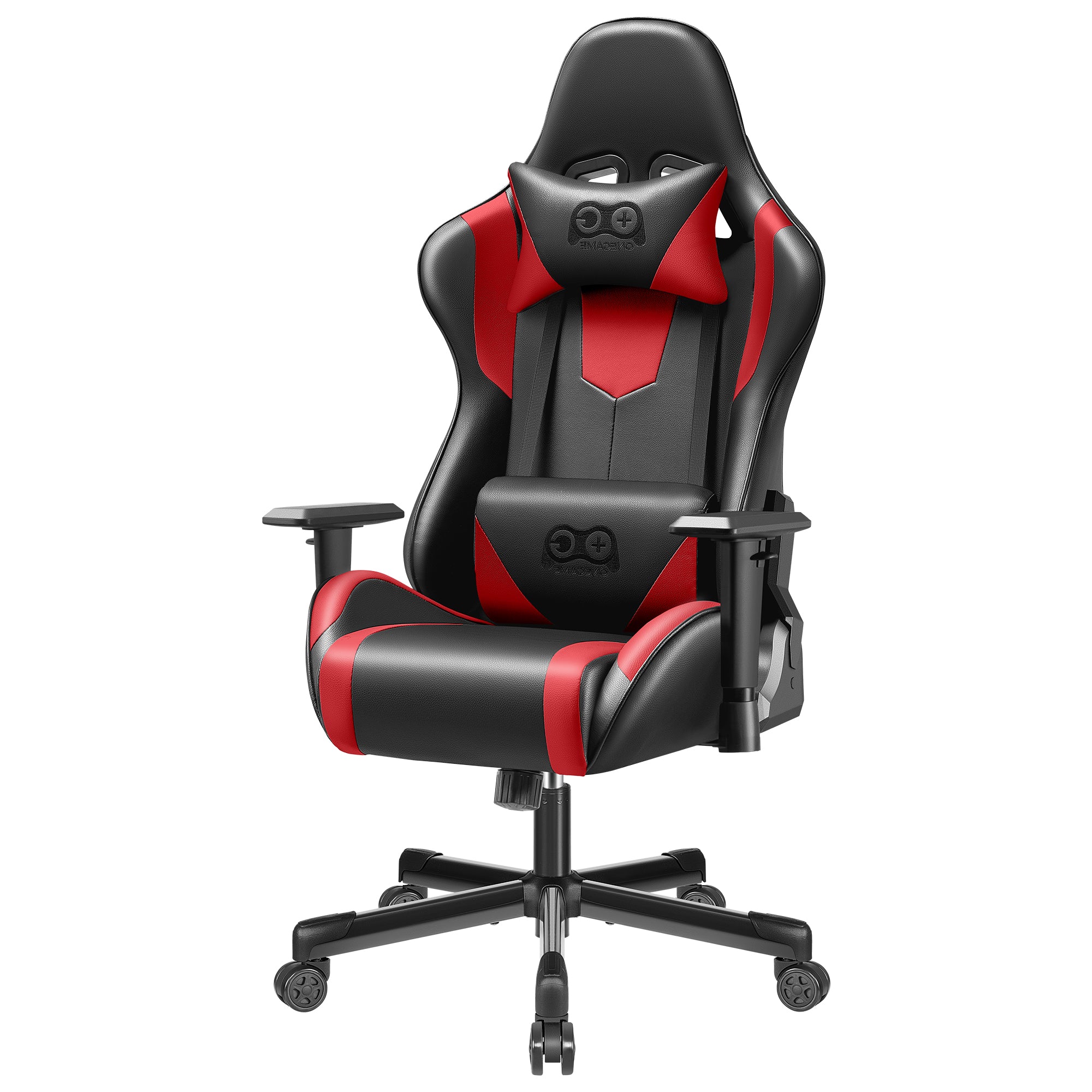 Ergonomic Gaming Chair, Racing Style PU Leather, Adjustable Backrest, Swivel Gamer Chair with Lumbar Support