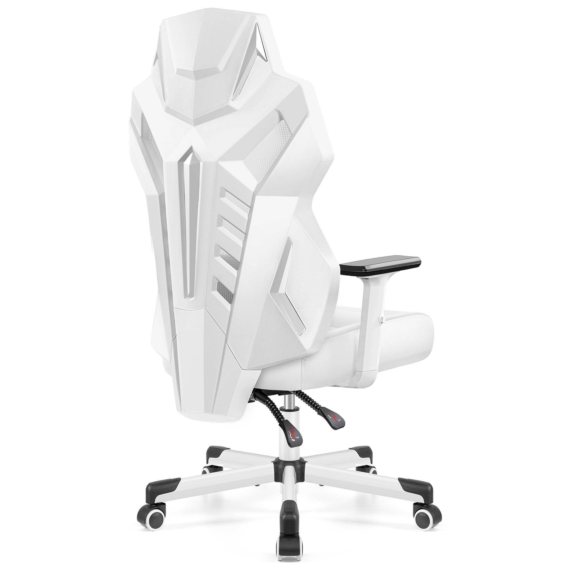 Breathable Racing Style Gaming Chair, Adjustable Backrest, Ergonomic Swivel PC Chair with Lumbar Support